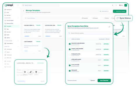 Sync Templates from Meta